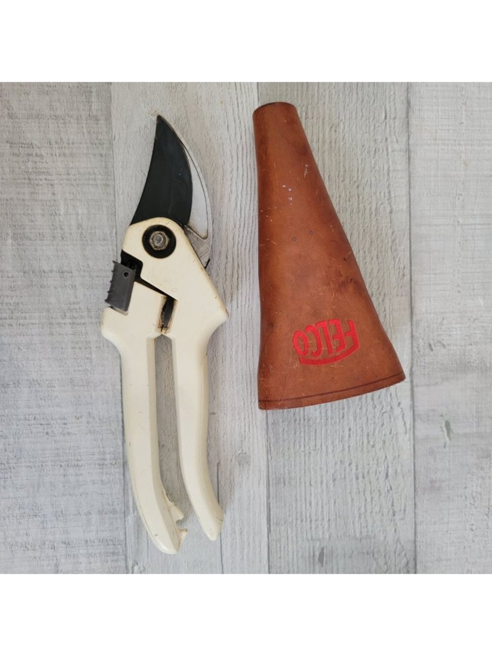 Wallace Pruning Shears With Leather Felco Cover 7.5 Inches Made In UK